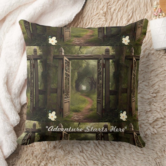 "Emerging Paths" Cushion (Blanket)