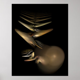 'Emerging to Fly' Poster