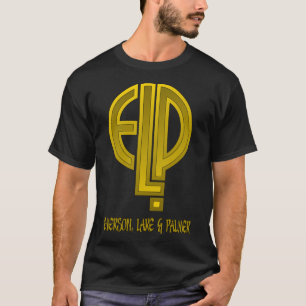 Emerson, Lake &amp; Palmer Solid Gold Logo Classic T-Shirt