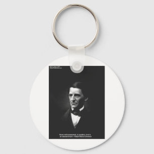 Emerson Love Never Possessed Quote Gifts Etc Key Ring