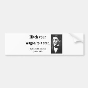 Emerson Quote 14b Bumper Sticker