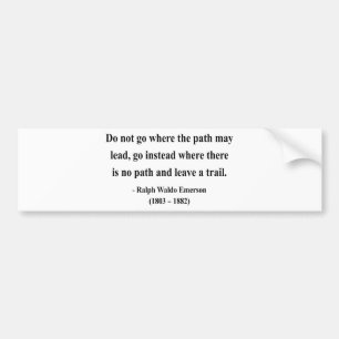 Emerson Quote 3a Bumper Sticker