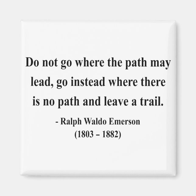 Emerson Quote 3a Magnet (Front)