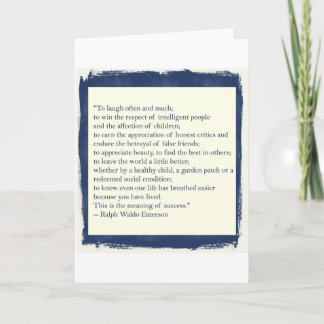 Emerson Quote Card
