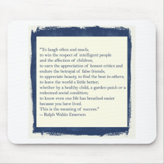 Emerson Quote Mouse Mat