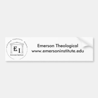 Emerson Theological Institute Bumper Sticker