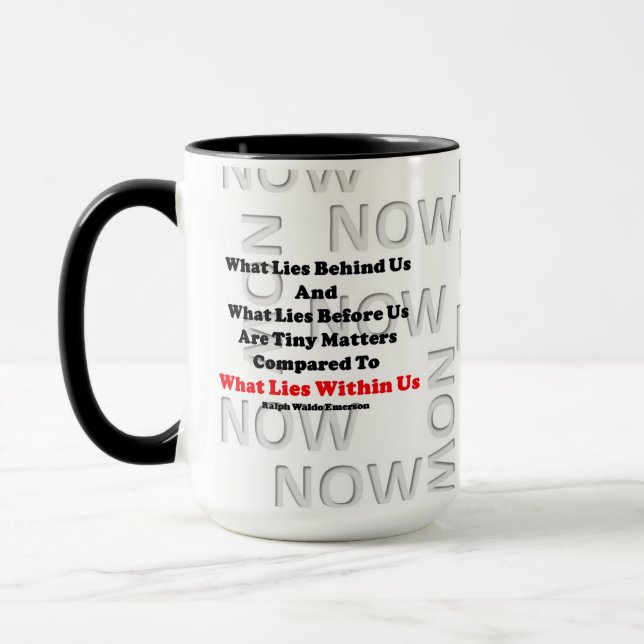 Emerson: What Lies Within Us Mug (Left)
