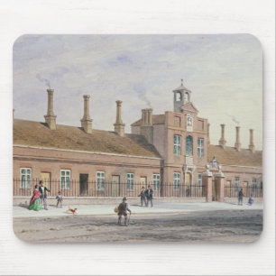 Emery Hills Alms Houses in Rochester Row, 1850 Mouse Mat