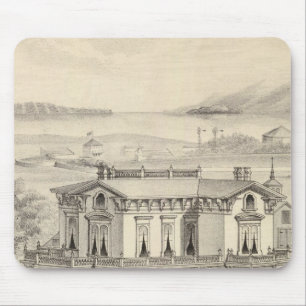Emery residence, Oakland, Alameda Co Mouse Mat