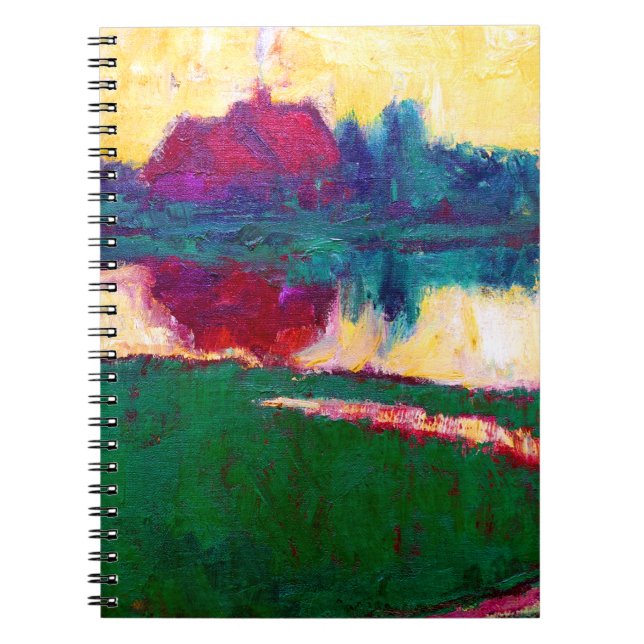 Emil Nolde Landscape with Farmhouse Notebook (Front)