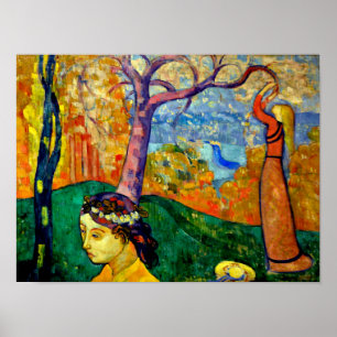 Emile Bernard - Springtime Poster