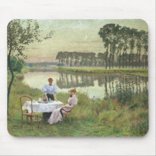 Emile Claus - Summer Evening Mouse Mat