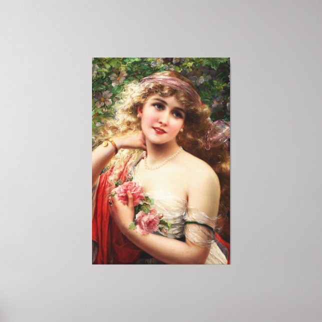 Emile Vernon Canvas Print (Front)