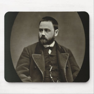 Emile Zola (1840-1902) from 'Galerie Contemporaine Mouse Mat