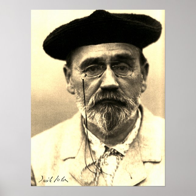 Émile Zola, c. 1902 Poster (Front)
