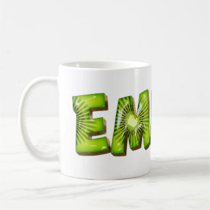 Emilia Name Kiwi Style Tasse Teetasse Coffee Mug