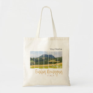 Emilia-Romagna Landscape Italy Vintage Souvenir Tote Bag