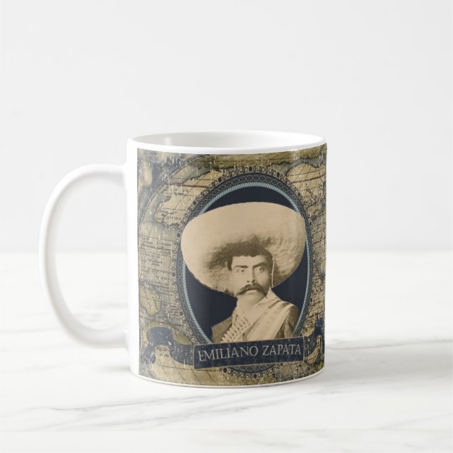 Emiliano Zapata Historical Mug (Left)