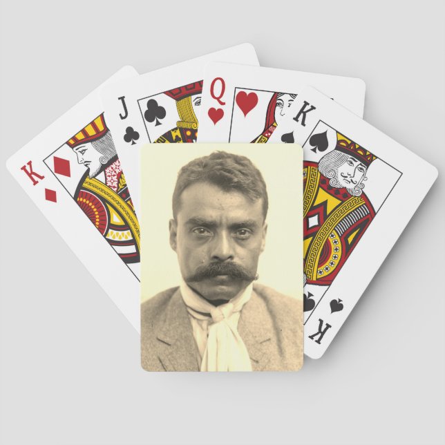 Emiliano Zapata Playing Cards (Back)