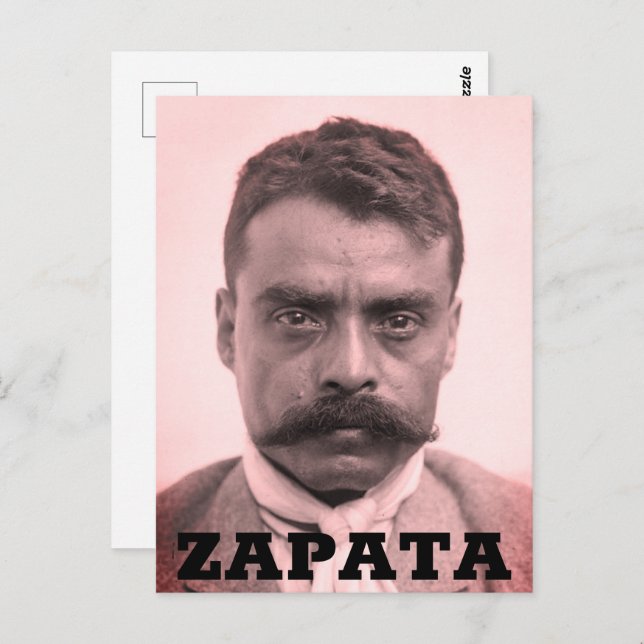 Emiliano Zapata Postcard (Front/Back)