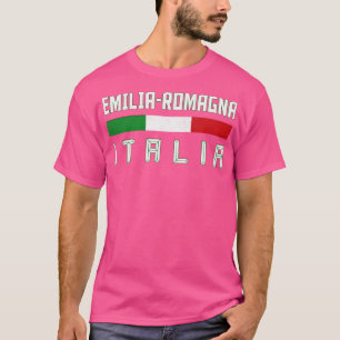 EmiliaRomagna Italia Italian Region Typography Des T-Shirt