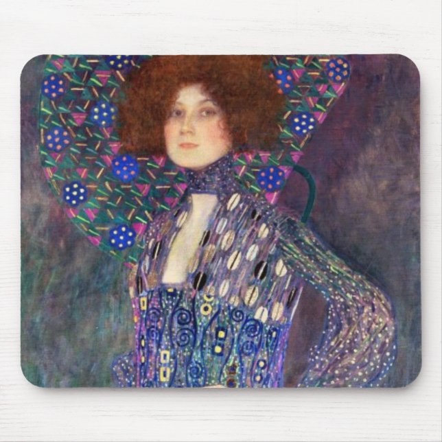 Emilie Floege, 1902 Mouse Mat (Front)