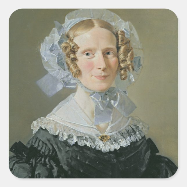 Emilie Kessel  1839 Square Sticker (Front)
