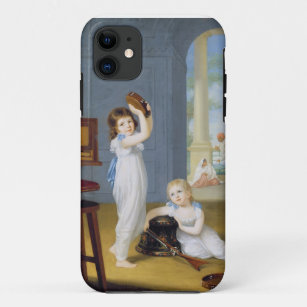 Emily and George Mason, c.1794-95 (oil on canvas) Case-Mate iPhone Case