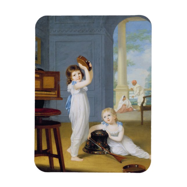 Emily and George Mason, c.1794-95 (oil on canvas) Magnet (Vertical)