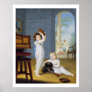 Emily and George Mason, c.1794-95 (oil on canvas) Poster