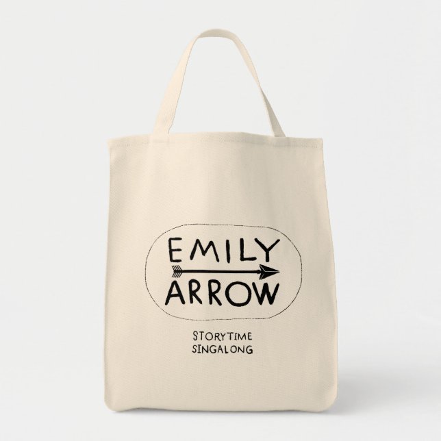 Emily Arrow Tote Bag (Front)