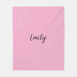 Emily Basic Fleece Blanket