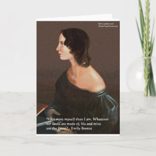 Emily Bronte "Souls Same" Love Quote Gifts & Cards