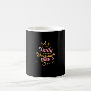 Emily By Name Awesome By Nature Coffee Mug