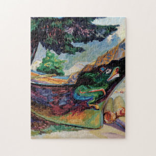 Emily Carr Indian War Canoe Jigsaw Puzzle