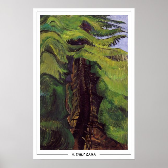 Emily Carr Zedign Art Poster #383 (Front)
