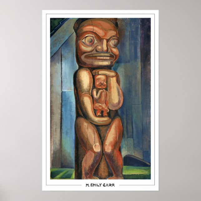 Emily Carr Zedign Art Poster #4 (Front)