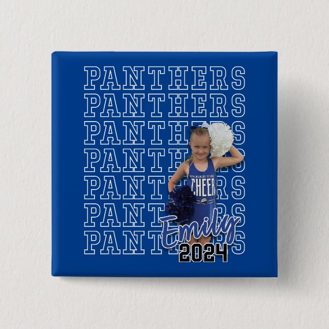 Emily Cheer 2024 — 2" Button Pin (Front)