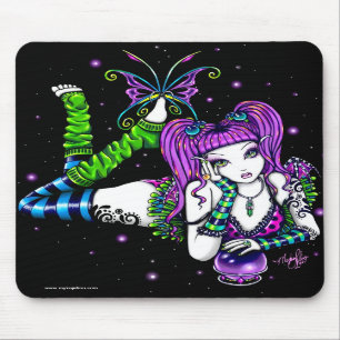 Emily Crystal Ball Rainbow Fairy Mousepad