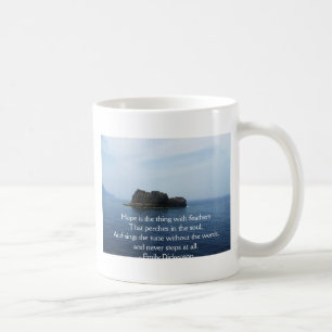 Emily Dickenson Inspirational  QUOTE for Healing Coffee Mug