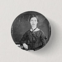Emily Dickinson Black & White Portrait