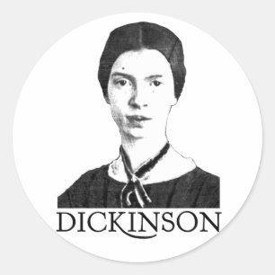 Emily Dickinson Classic Round Sticker