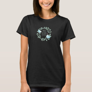 Emily Dickinson Hope is The Thing With Feathers Bi T-Shirt