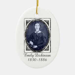 Emily Dickinson Ornament