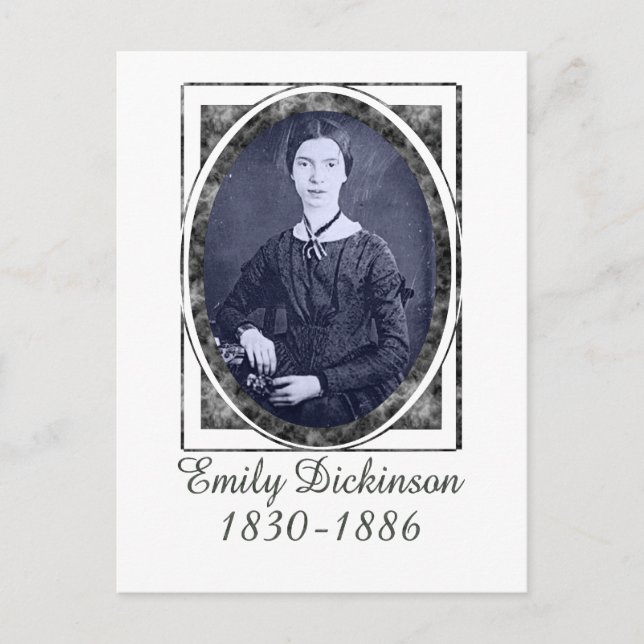 Emily Dickinson Postcard (Front)