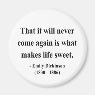 Emily Dickinson Quote 5a Magnet