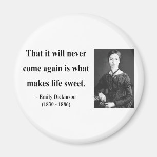 Emily Dickinson Quote 5b Magnet