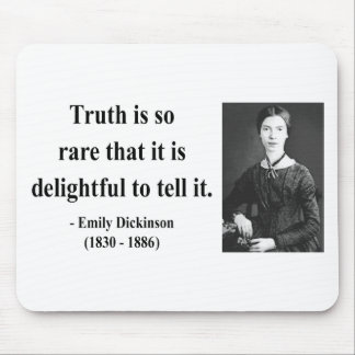 Emily Dickinson Quote 7b Mouse Mat
