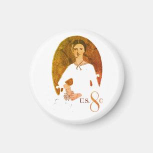 Emily Dickinson stamp Magnet