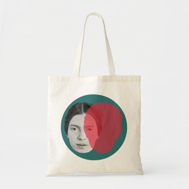 Emily Dickinson Tote Bag (Front)